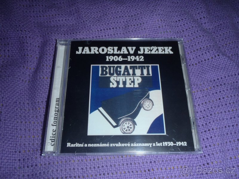 CD Jaroslav Ježek 1906 - 1942 Bugatti step RARE
