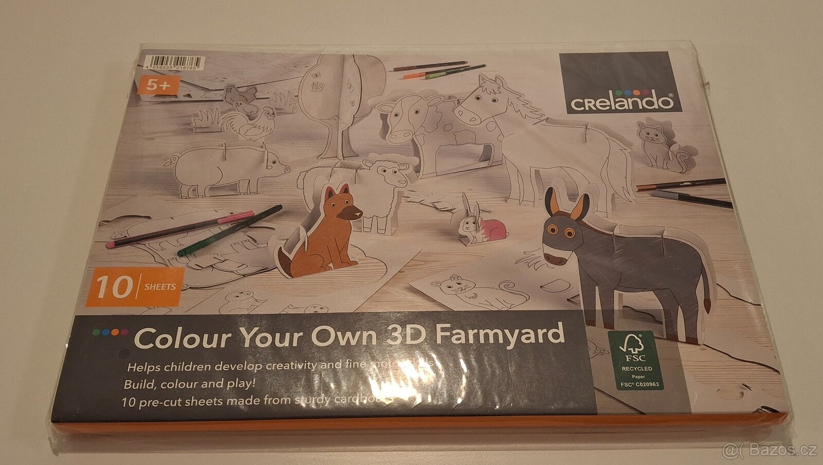 Sada kreativní statek 3D Crelando