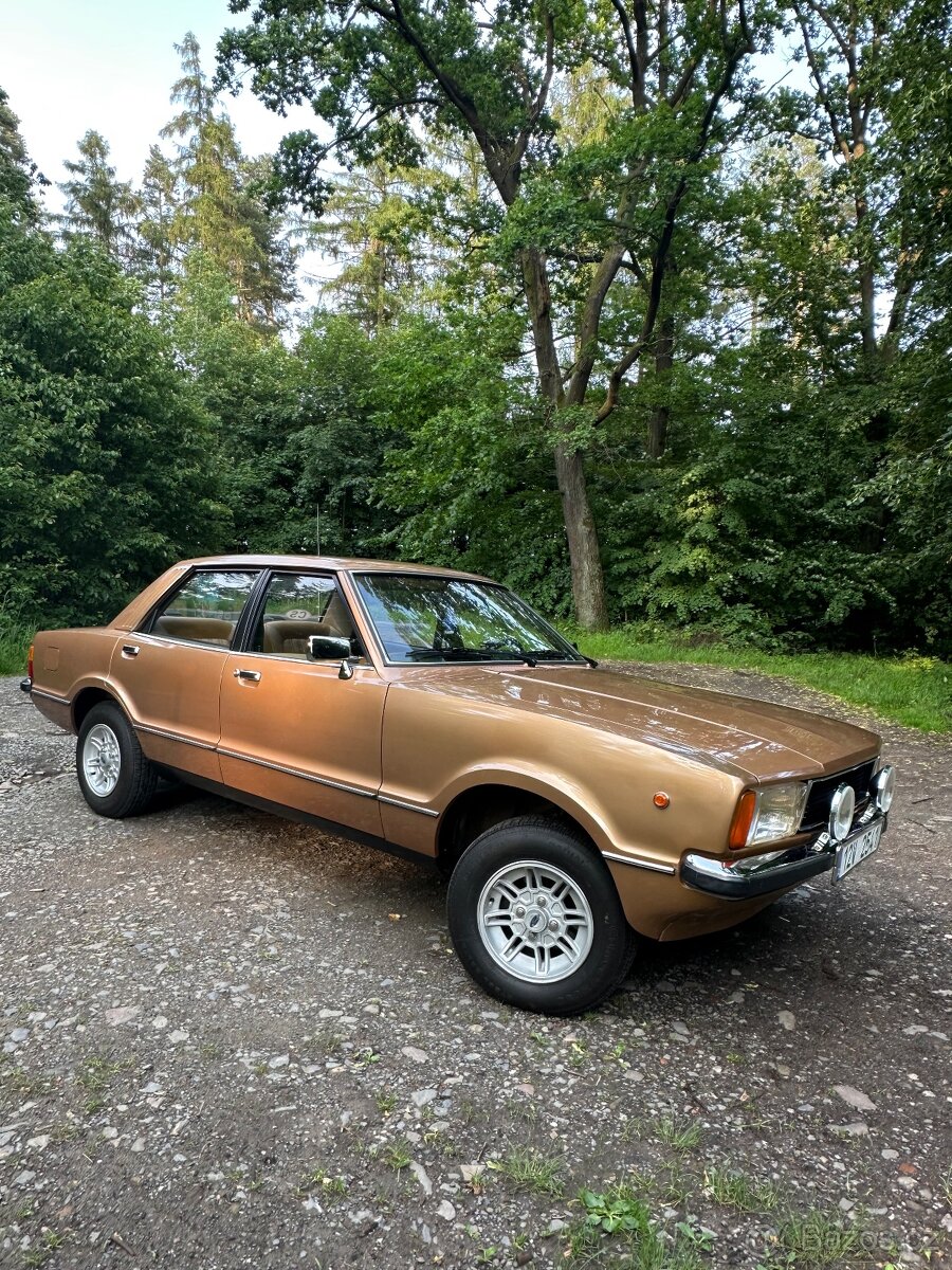FORD TAUNUS 1.3 GL 1976. 81600 km TOP STAV ZÁNOVNÍHO VOZU