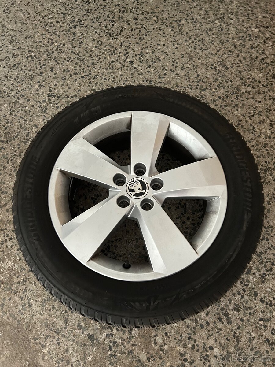 originál Škoda ALU kola Nanuq 16"