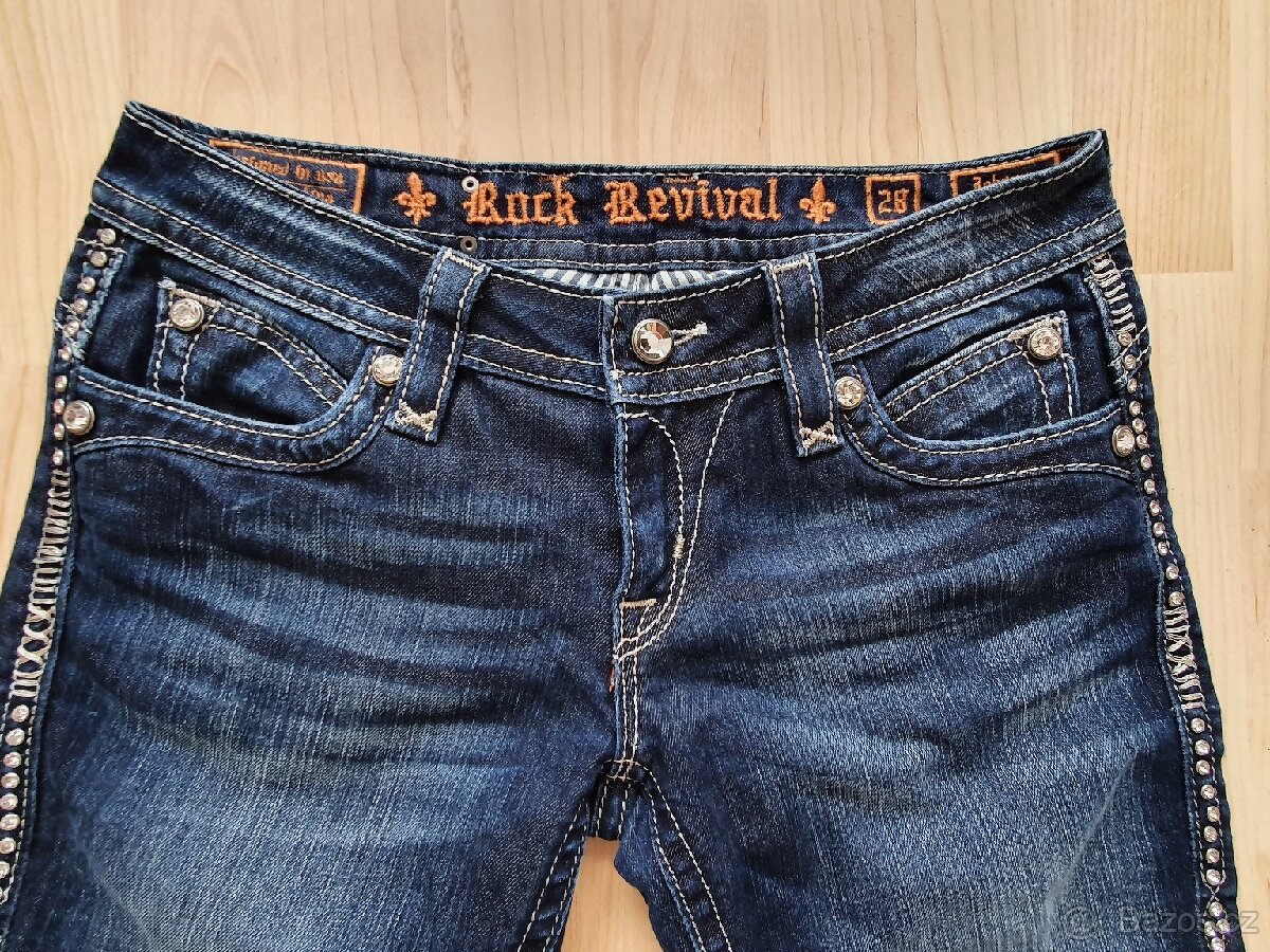 Rock Revival dámské džíny vel. 28