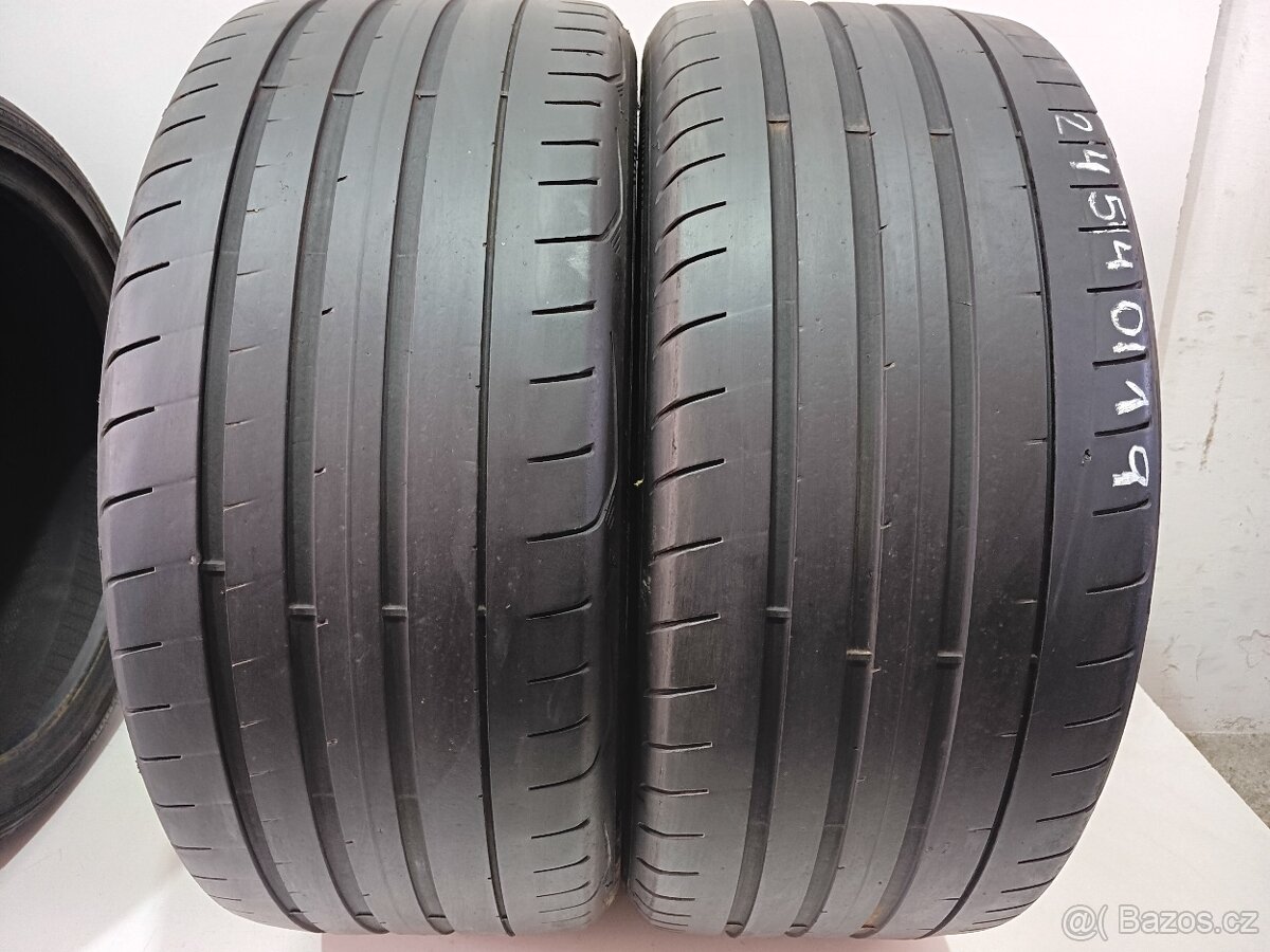 2ks letní pneu 245/40/19 GoodYear