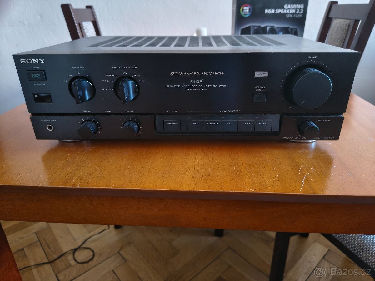 Prodám zesilovač Sony TA-F410R na opravu/ ND