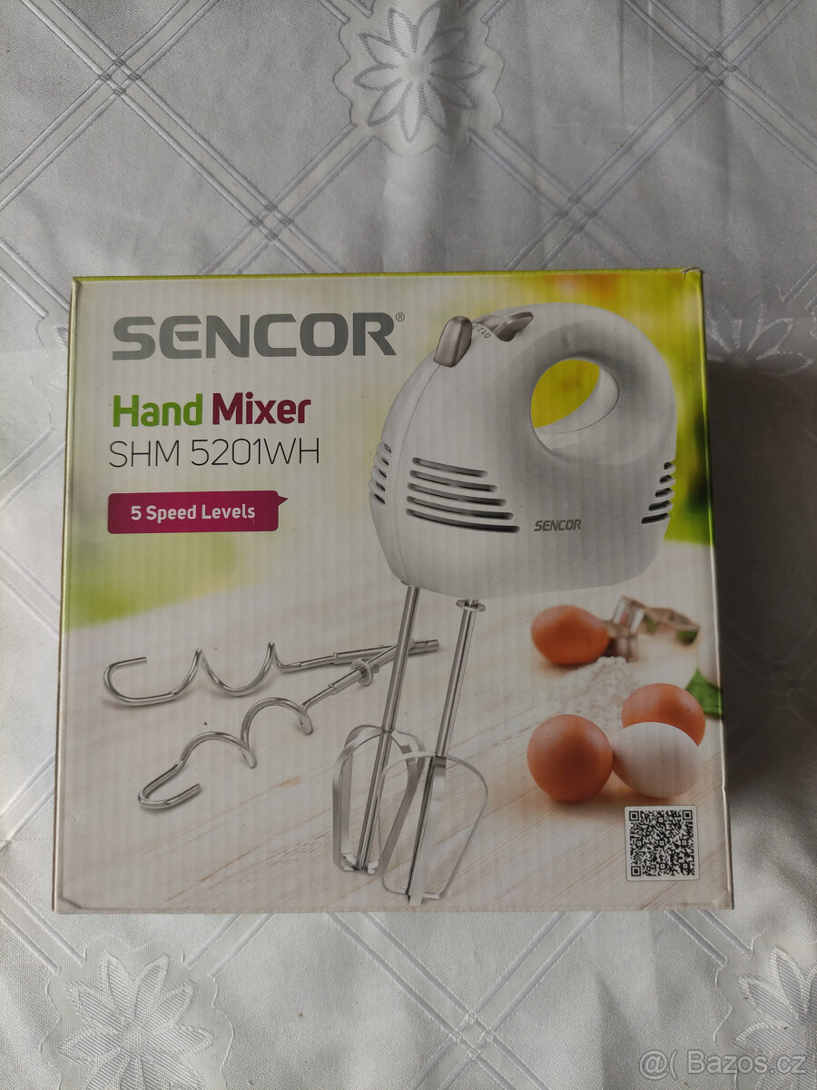Ruční šlehač Sencor SHM5201WH