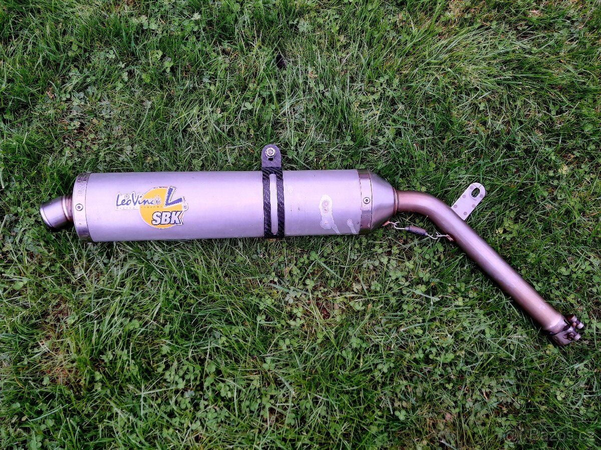 Ladeny vyfuk LeoVince  Honda XL 125V Varadero