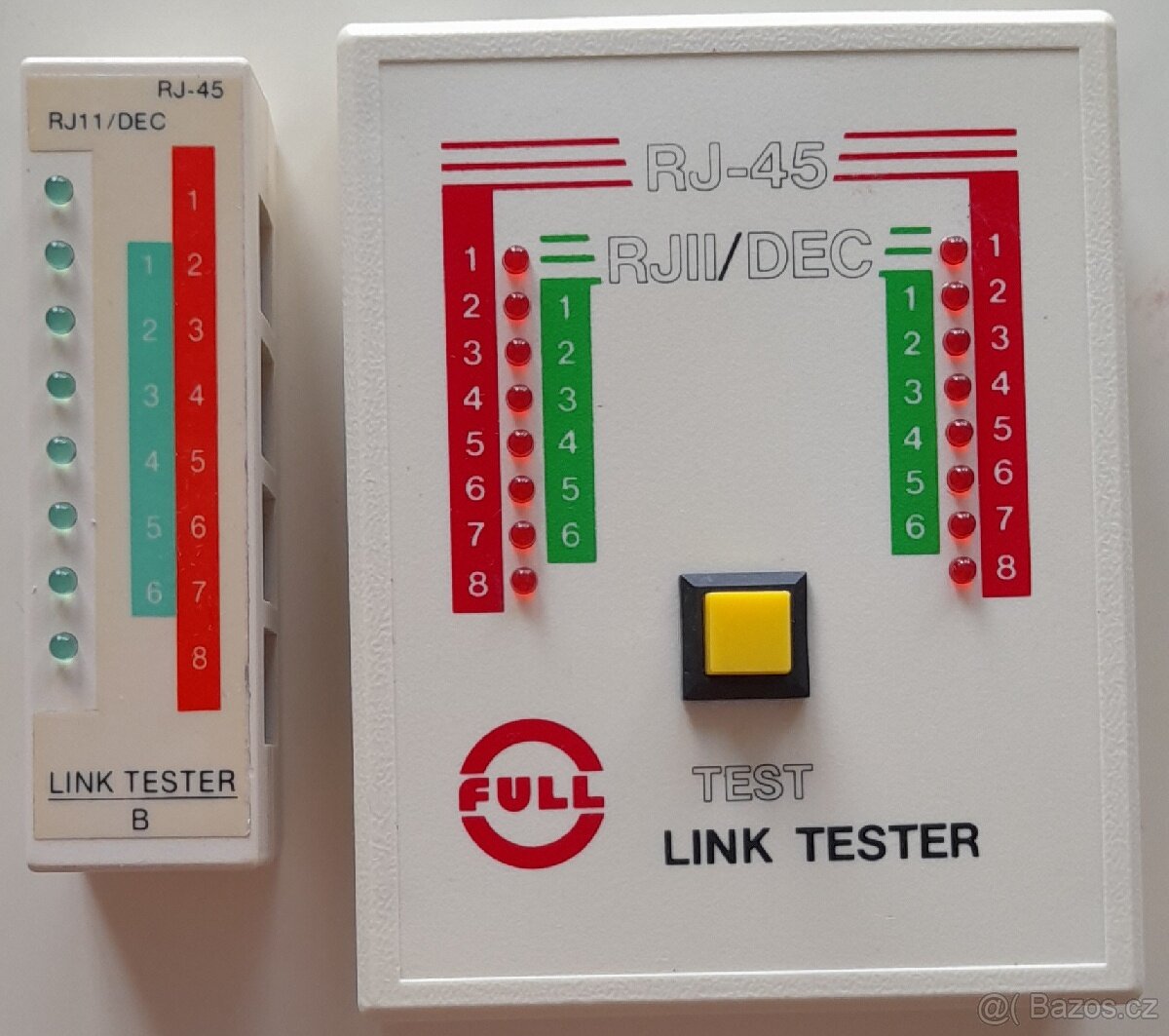 (21) LINK TESTER RJ 45 + RJ 11 - NA TESTOVÁNÍ UTP + STP