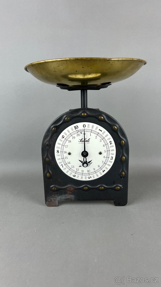 Stará kuchyňská váha, stará váha