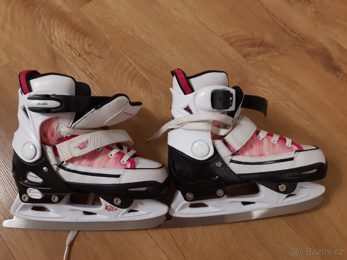 Dětské lední brusle rostoucí 33-36