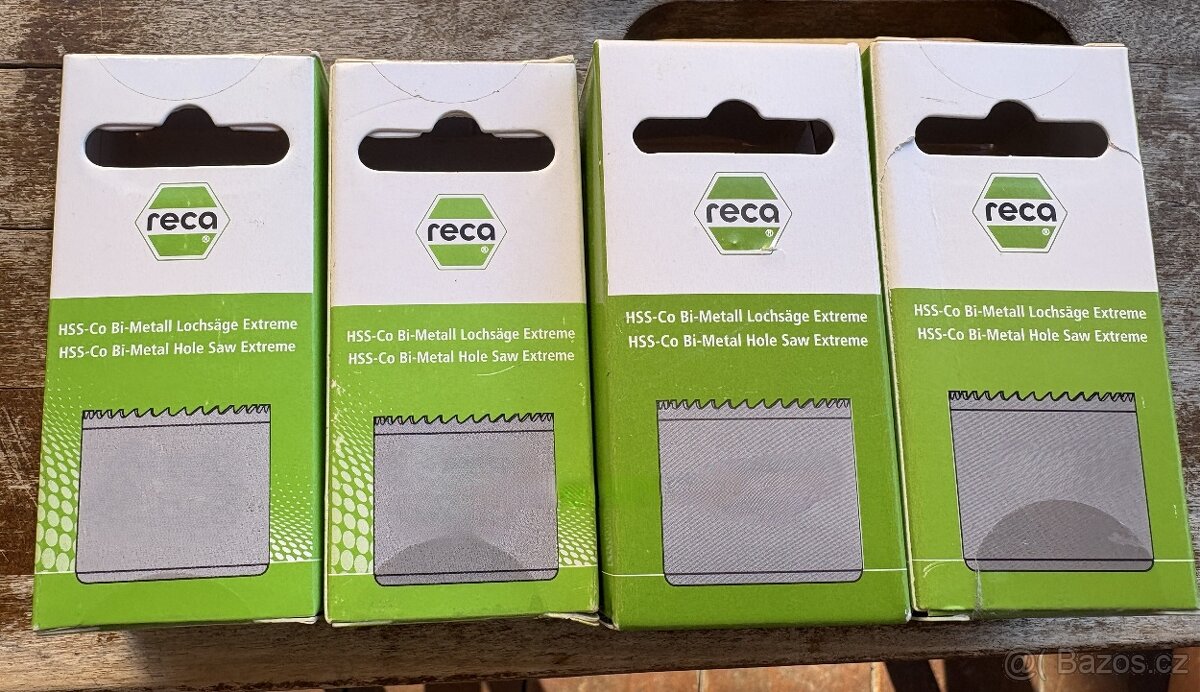 RECA válcová pila extrémní HSS-CO8 Bimetall 21 a 25 mm