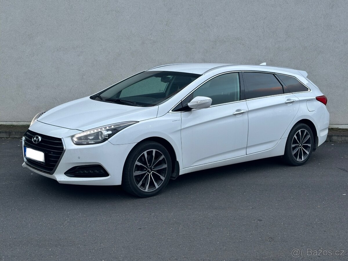 Hyundai i40 2017, 1,6 CRDi, 109tis.TOP stav.1.maj.Čr