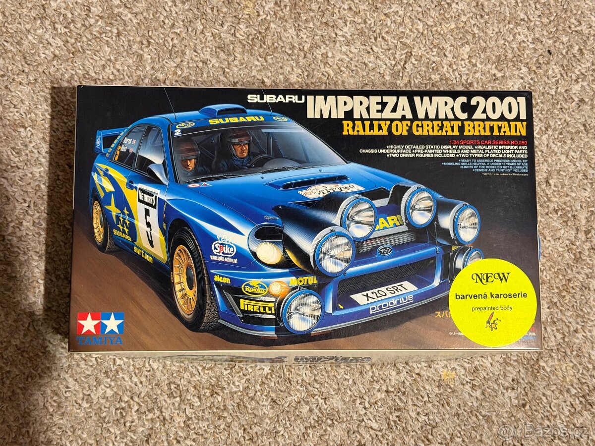 Stavebnice Tamiya 1:24 Subaru Impreza WRC