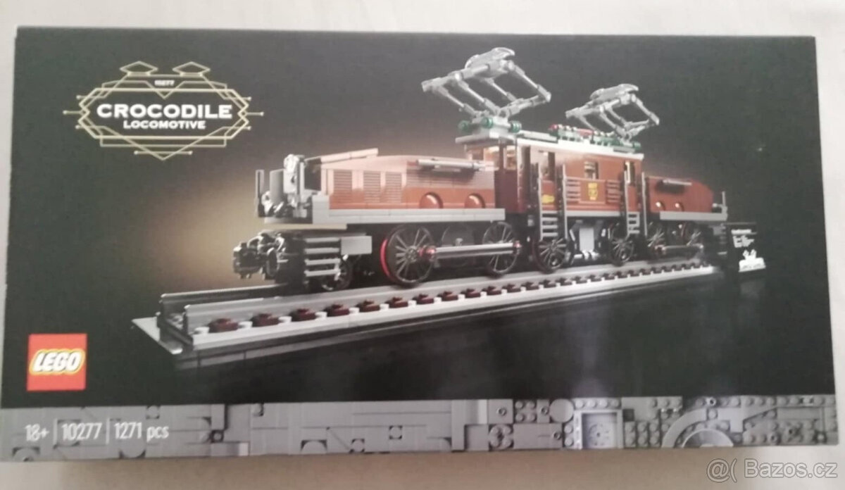 LEGO Creator Expert 10277 Lokomotiva Krokodýl