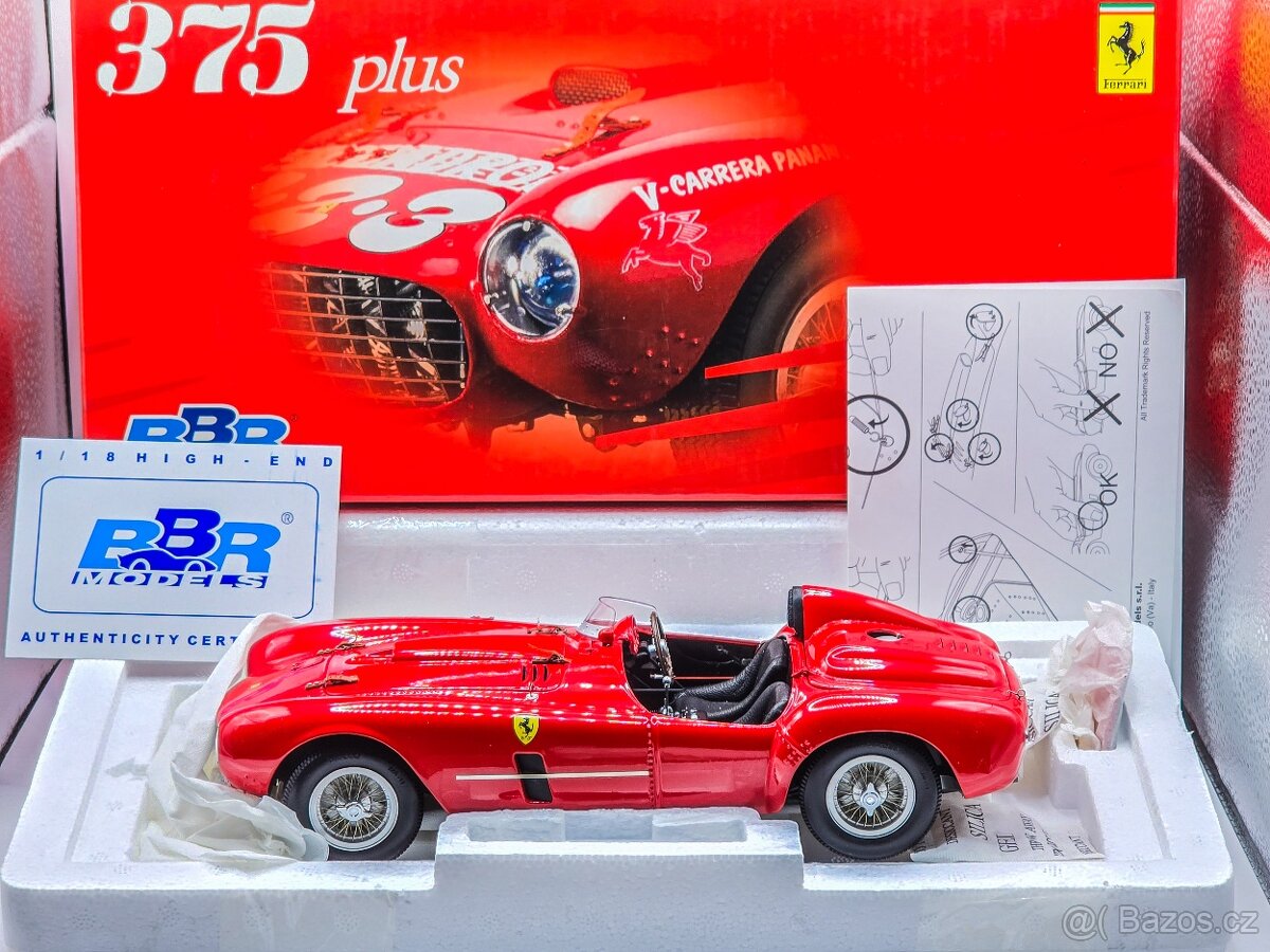 Ferrari 375 plus 1:18 BBR