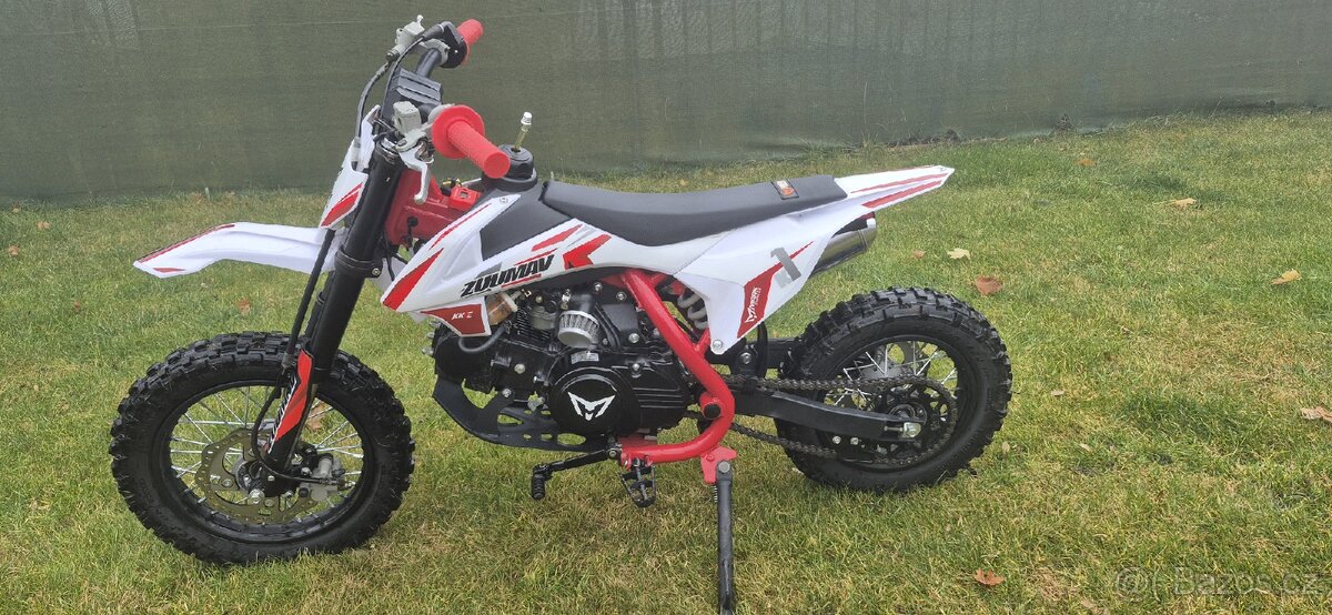 Zuumav K1, dětská benzínová motorka, minicross, minibike