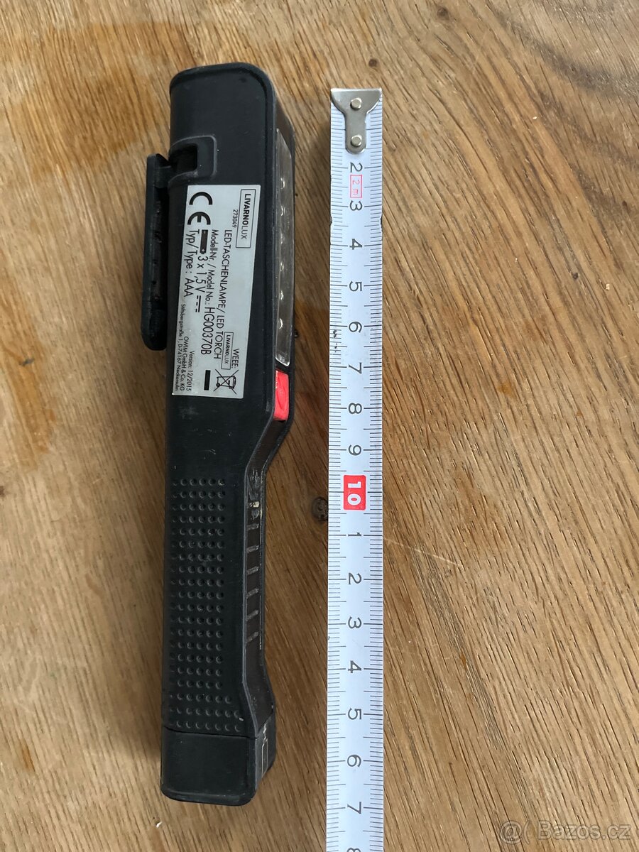 svítilna na magnet-LED