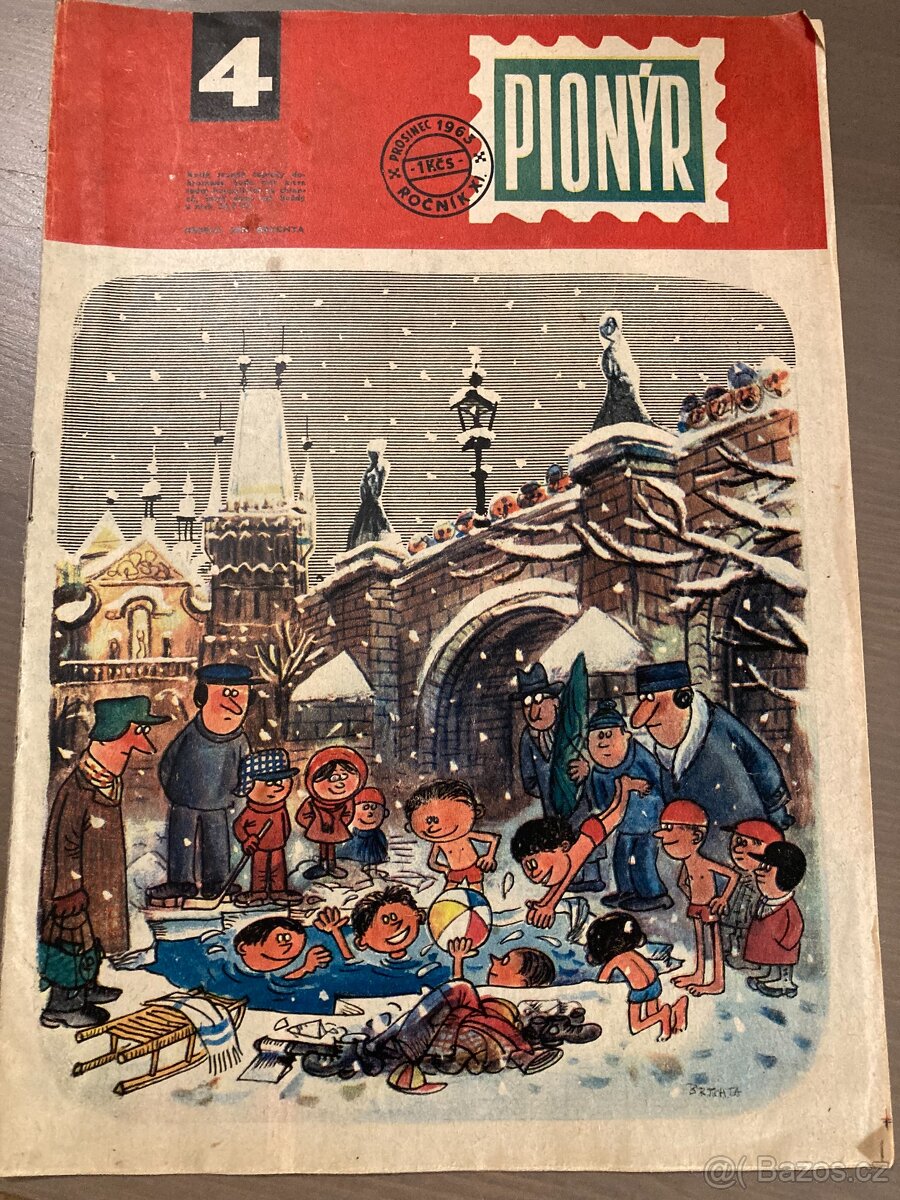 Časopis Pionýr - prosinec 1963, č. 4, ročník XI