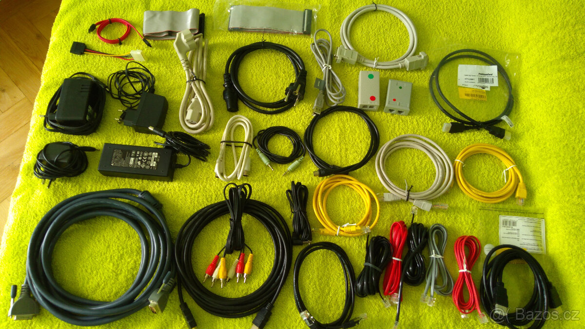 kabel, adapter, nabiječka, HDMI, DVI, jack-jack