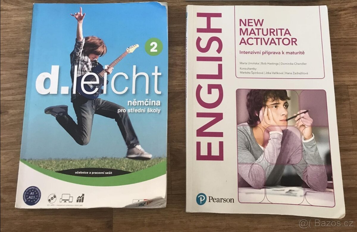 Učebnice - angličtina a němčina
