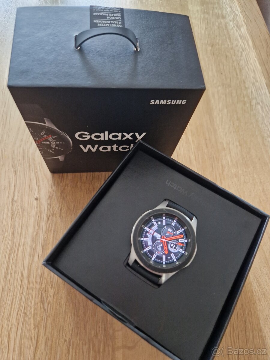 Hodinky Samsung Galaxy Watch 46 mm Silver - B GRADE + náhrad