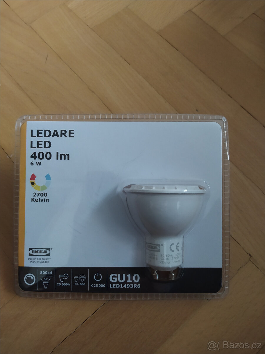 Žárovka LED GU10 2700 K
