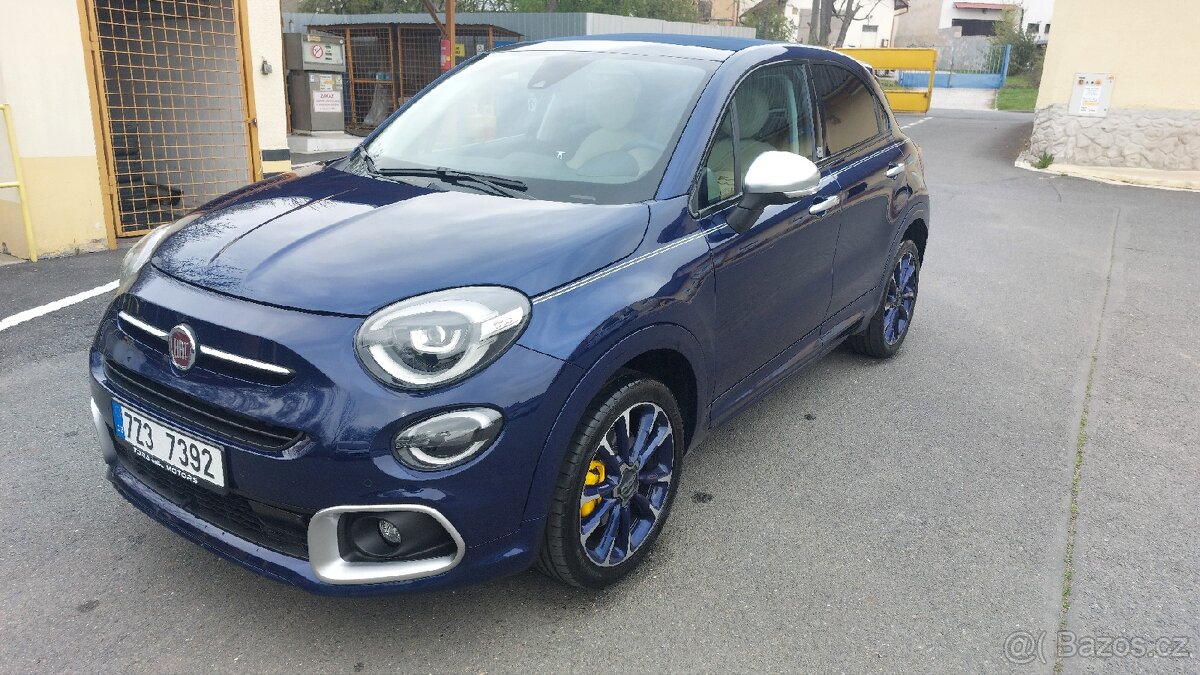 Fiat 500X 1,3 Yacht Club DCT 110 kW KRÁSNÁ LIMITKA bez DPH