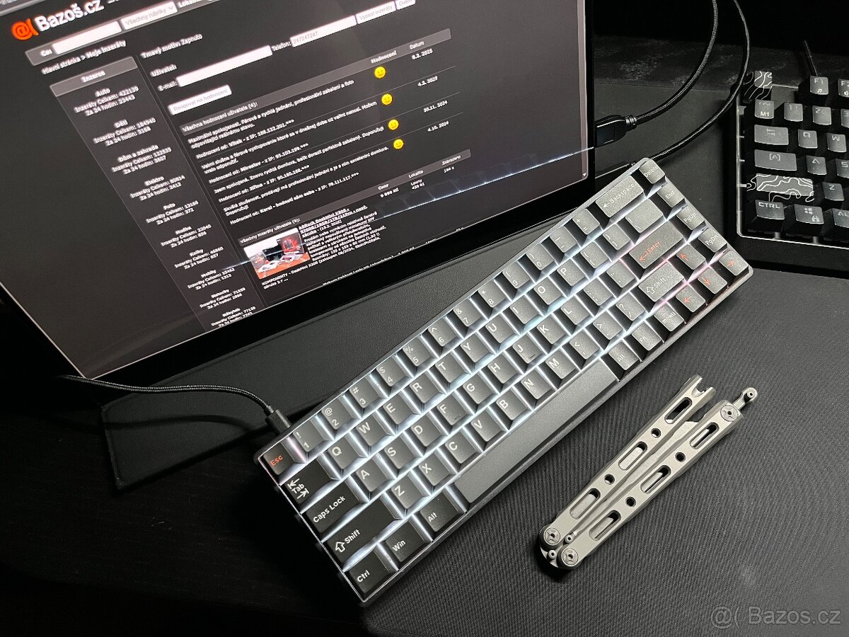 DrunkDeer G65, Rapid Trigger - jako nová, komplet balení