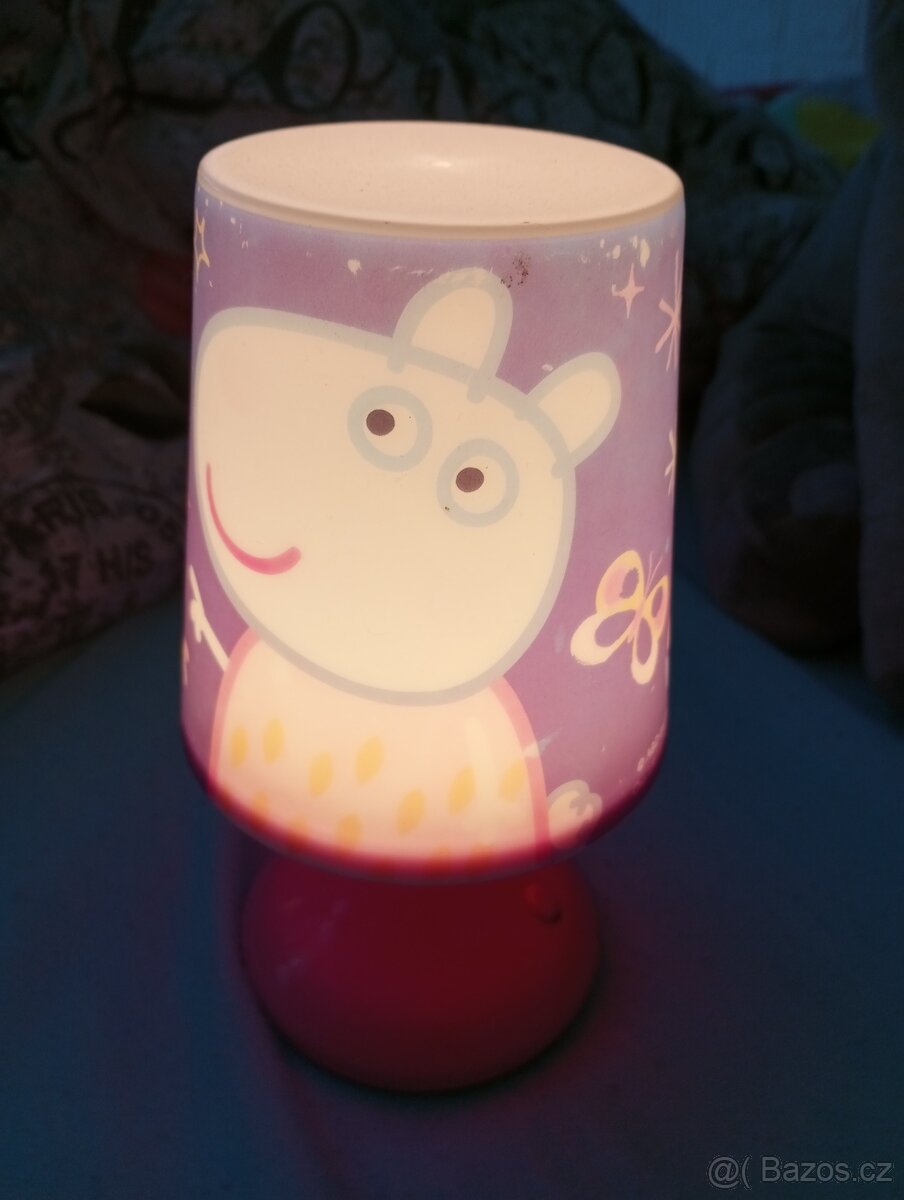 Lampička prasátko Peppa