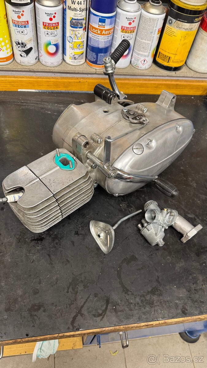 Provádím generální opravy motorů Simson, Jawa 50, Babetta