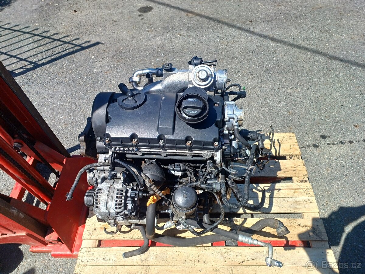 Motor 1,9 tdi 85kw typ AUY  191.000km