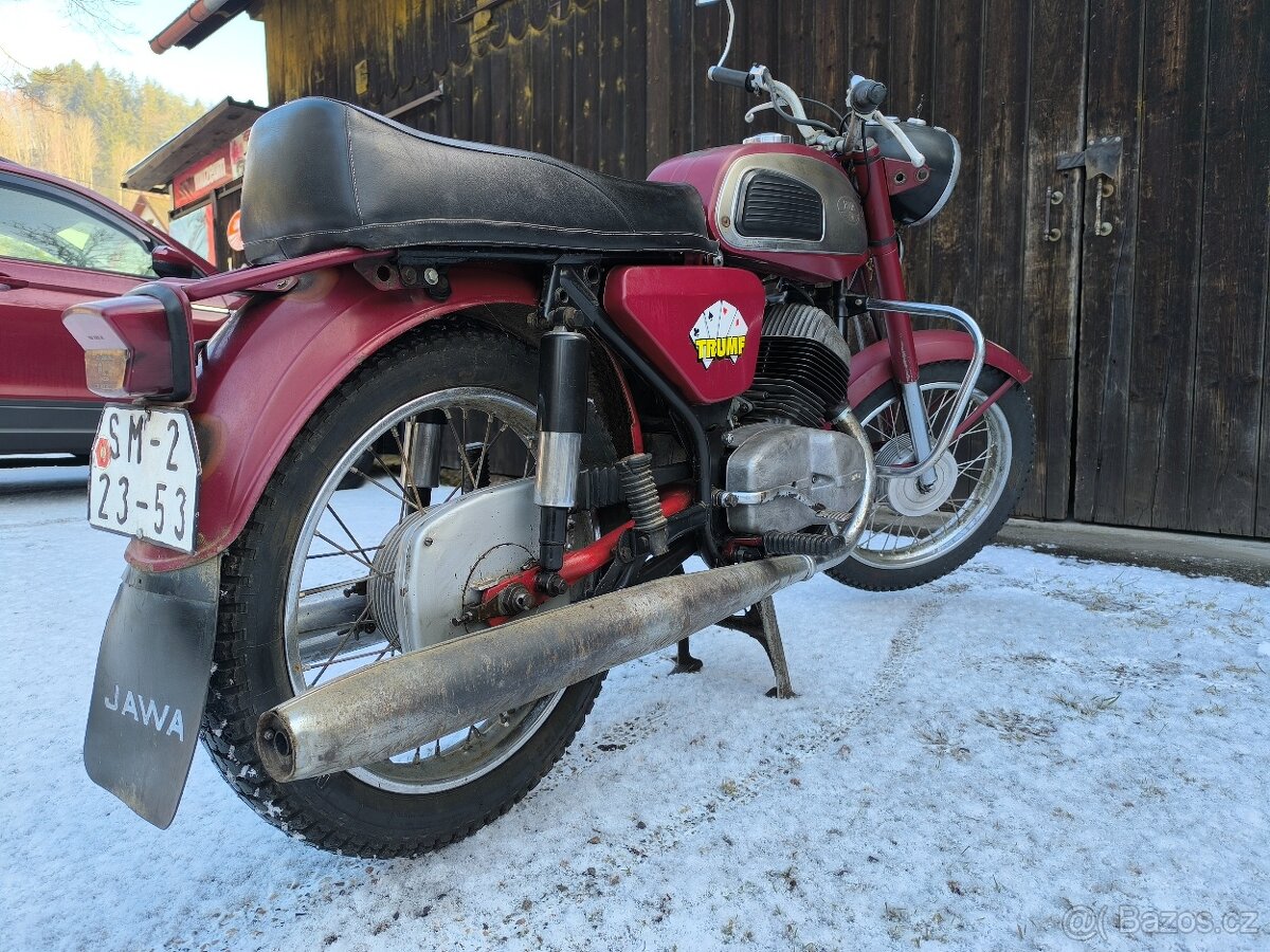 Jawa 350, prvni typ 634, 1974