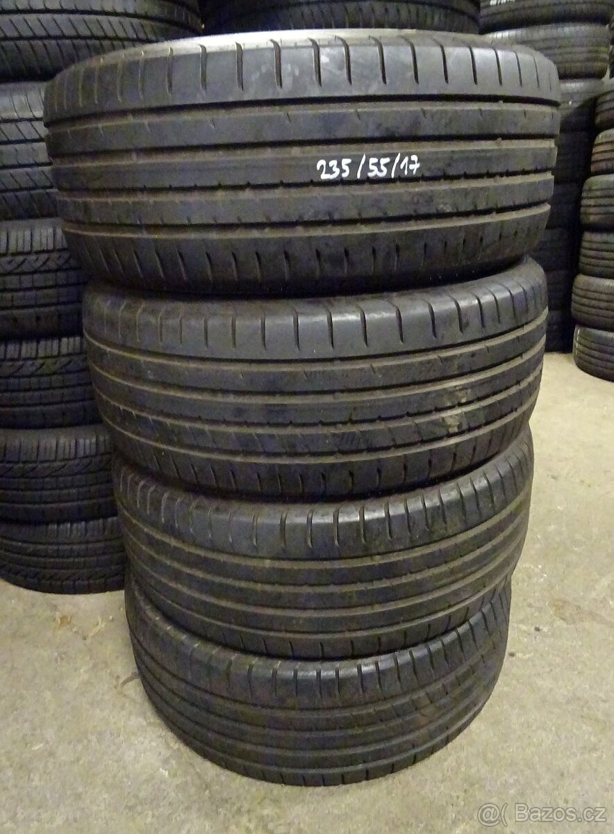 Letní pneu Goodyear Eagle F1, 235/55/17, 4 ks, 5-6 mm
