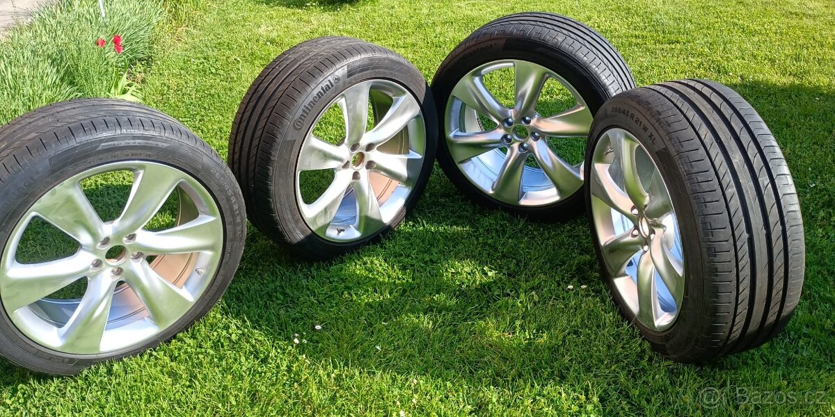 ALU kola + letní pneu R21 5x114.3 INFINITI