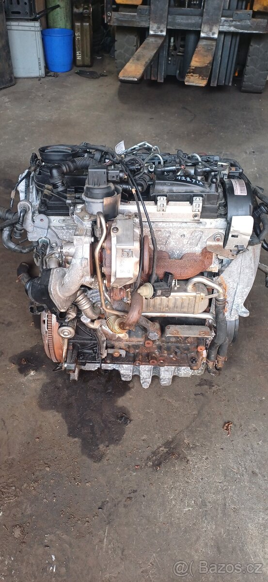 Motor 1.6 tdi CR 66kw,CAYP najeto 122tis