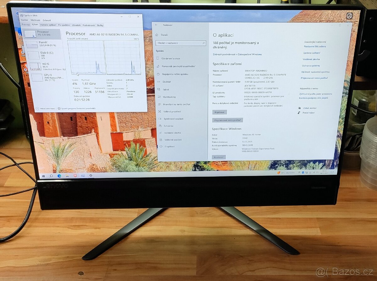 All in one LENOVO 23"