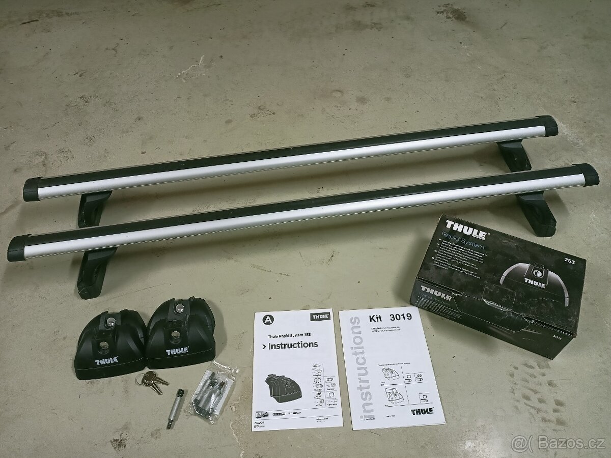 Příčníky a montážní kit Thule pro C4 2005