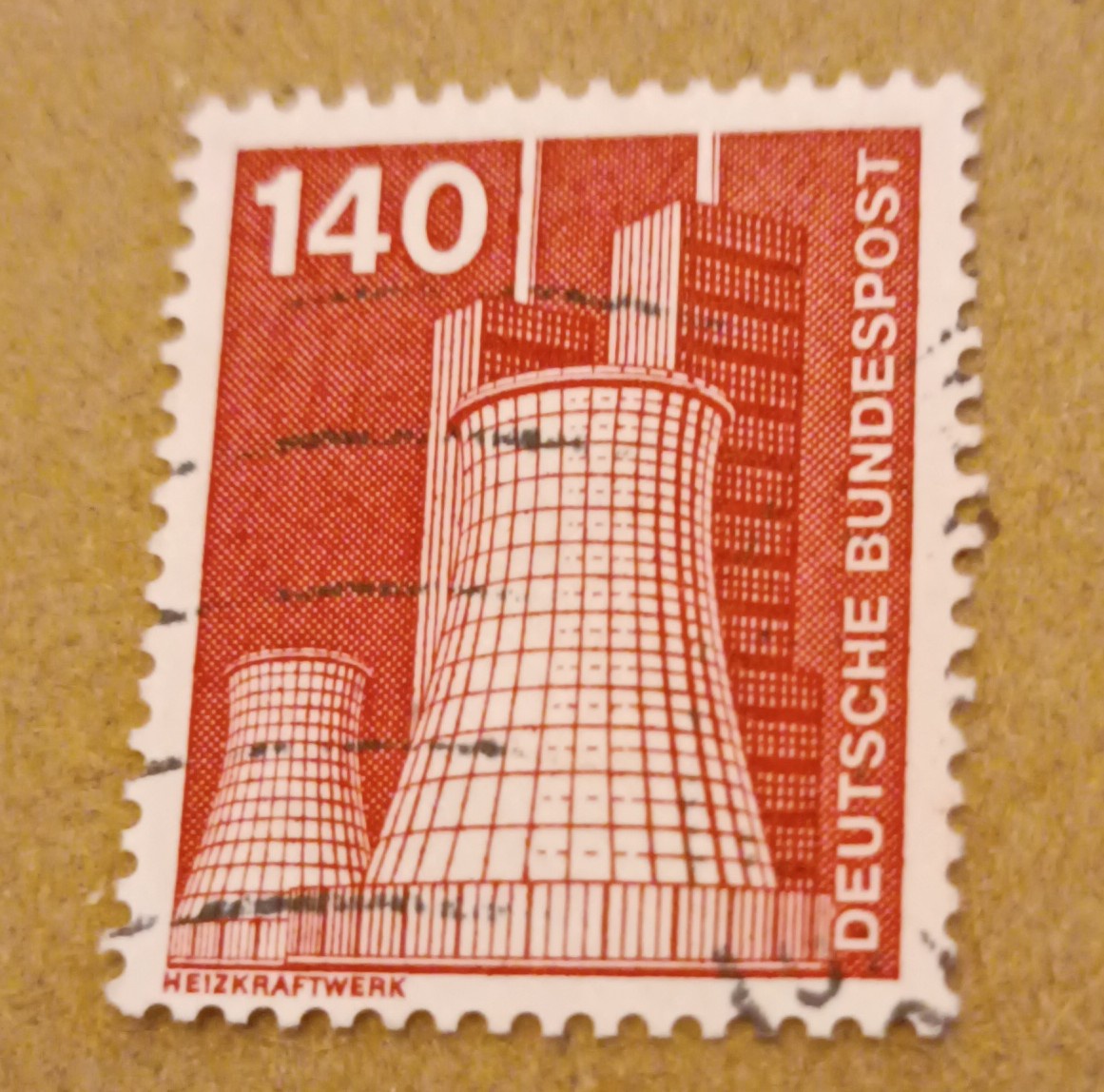 BRD Bund Michel Nr. 856 (1975) Industrie und Technik
