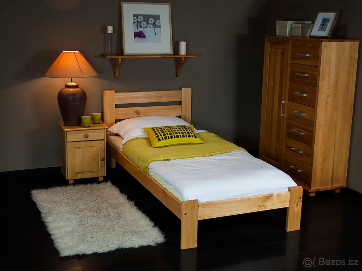 Prodám jedno lúžkovou postel 90×200