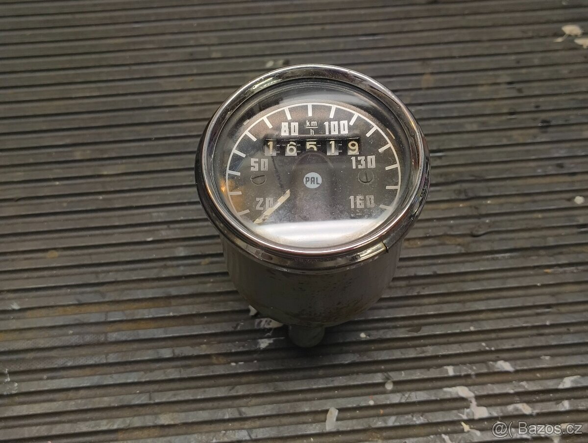 Tachometr Jawa ČZ do 160 km/h Californian Bizon vývozní 634