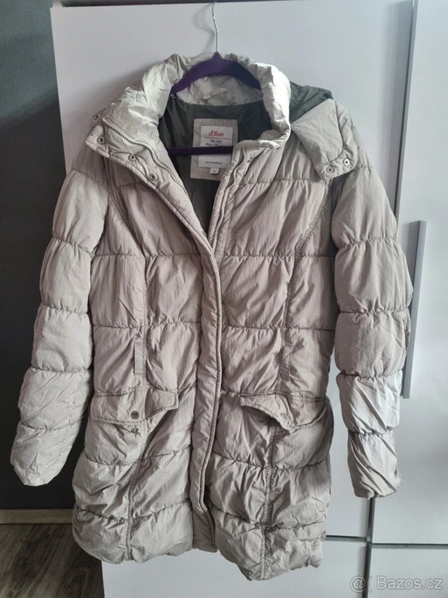 bunda vel.42,měkká,teplá,S.Oliver