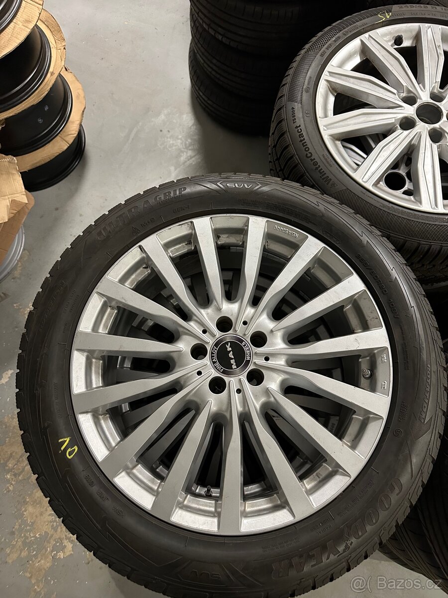 Alu kola 5x112 r20 s pneu (mak)