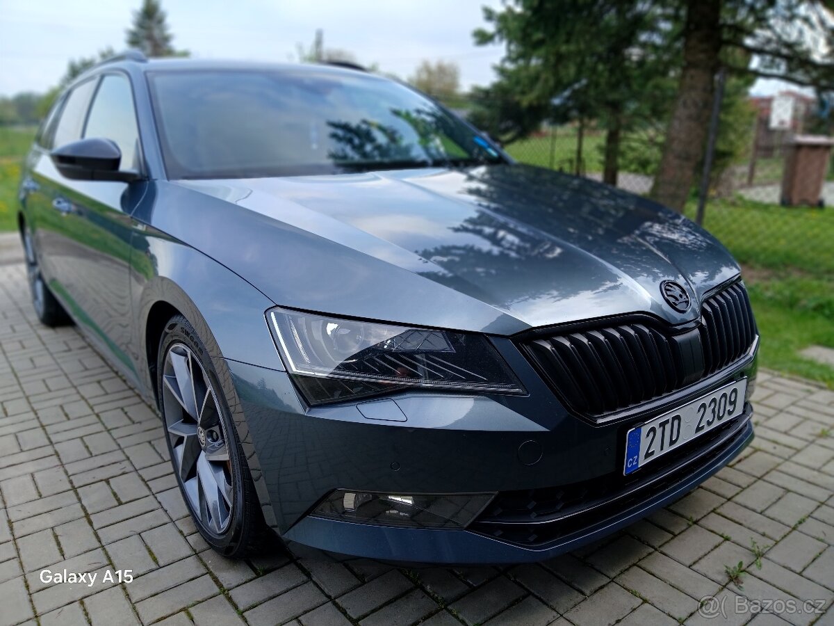 Škoda Superb 3 Sportline 2.0 nafta, DSG, 140 kW