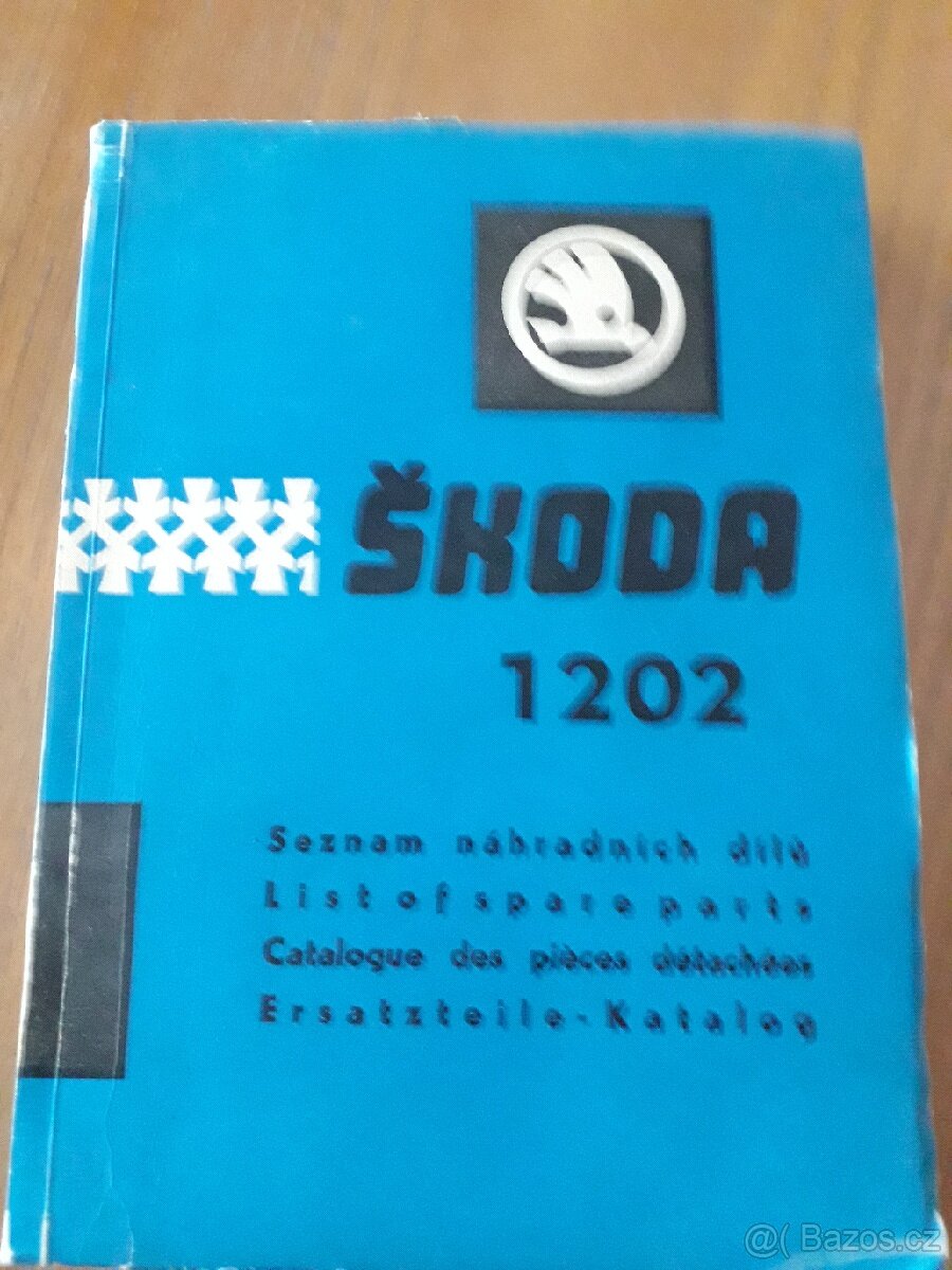 Seznam.náhradních dílů Škoda 1202
