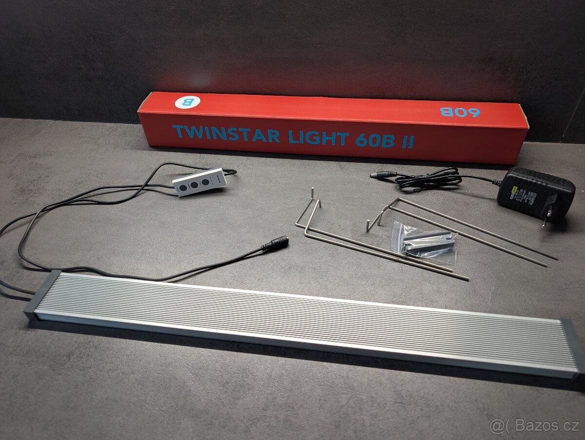 Akvarijní světlo TWINSTAR II 60B (30W, RGB-W)