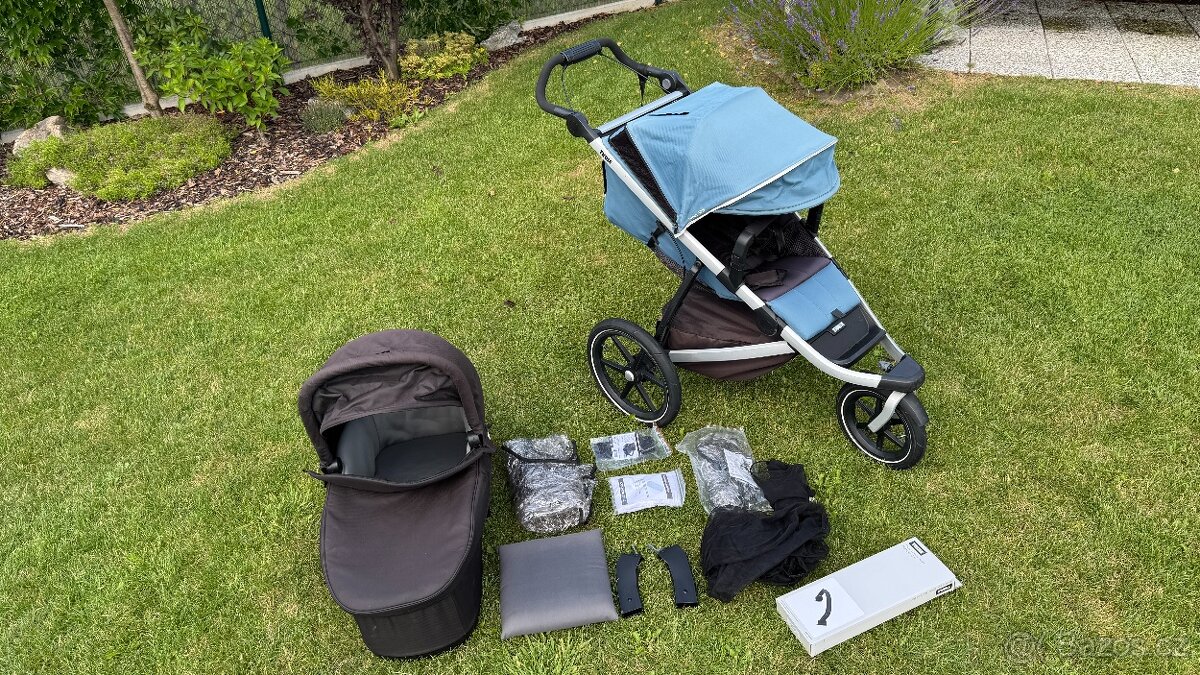 Kočárek Thule Urban Glide 2 Majolica Blue + korba a přísl.