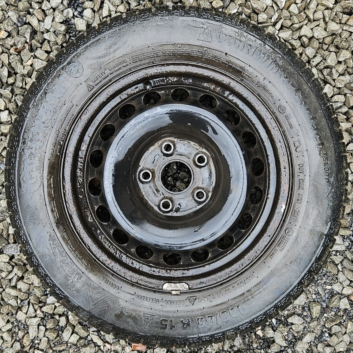 Zimní kola Škoda, VW 195/65/15, 6Jx15 ET47 č. AD24