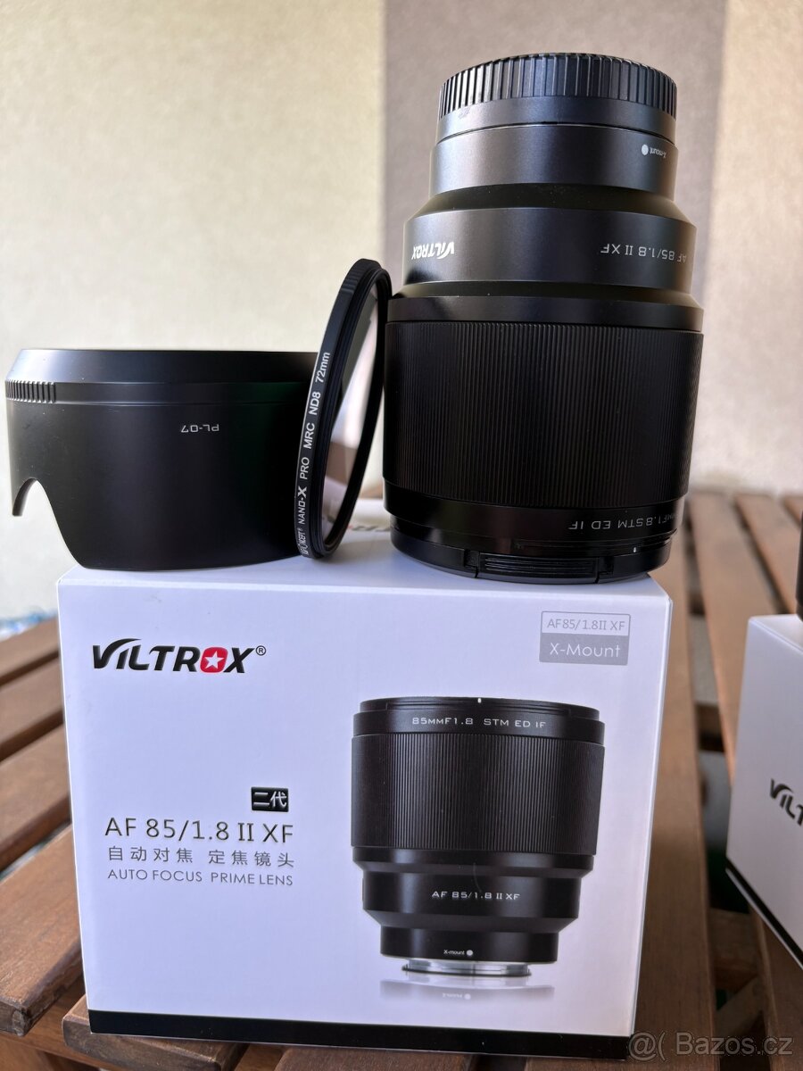 Viltrox AF 85 mm f/1,8 II pro Fujifilm X + ND8