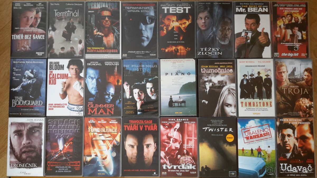 Filmy na VHS