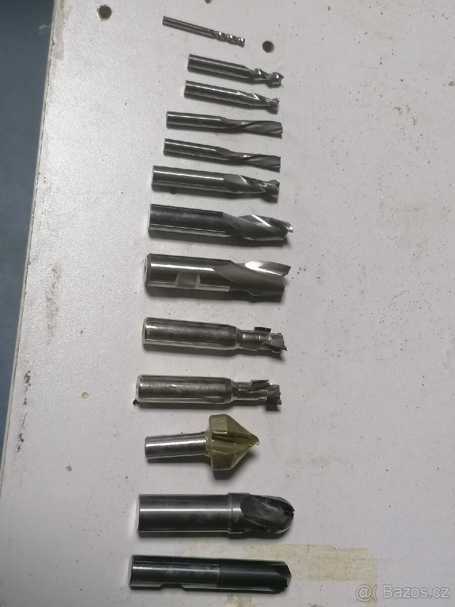 Stopkové frézy, fréza