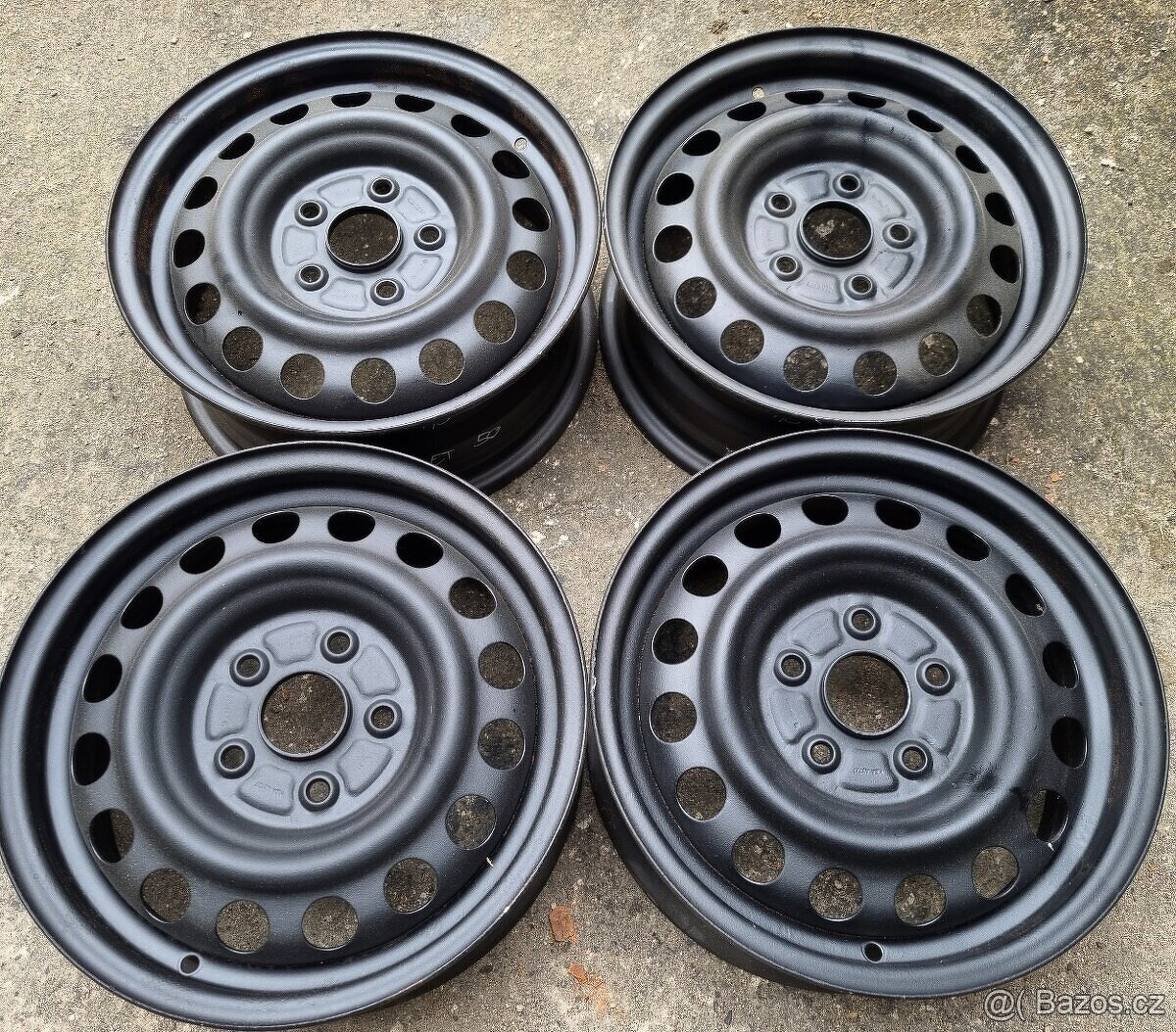 Plechové disky 15" 5X114.3 6,0j ET50 Fiat Sedici,SuzukSWIFT