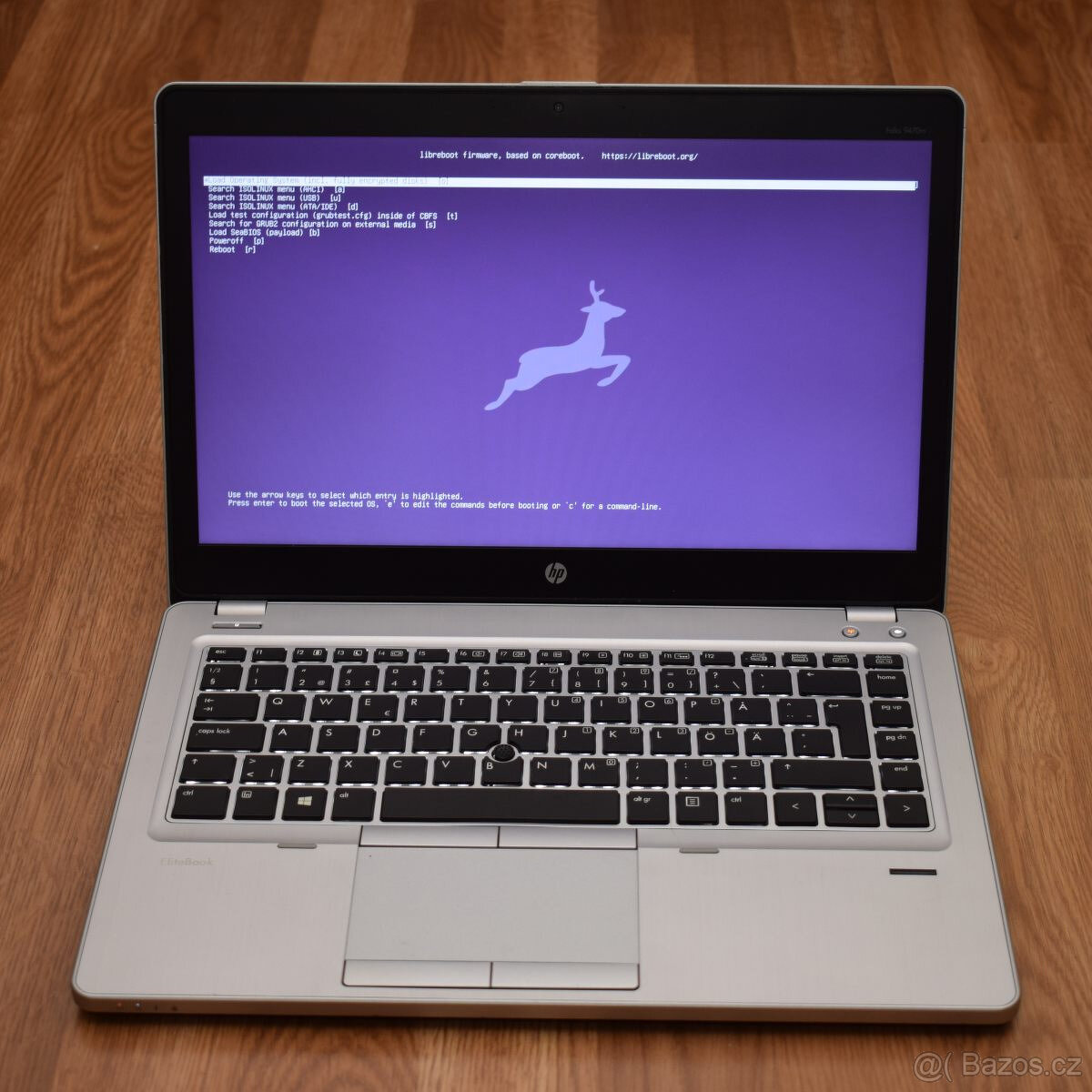 Libreboot - HP EliteBook Folio 9470m - dobrý stav